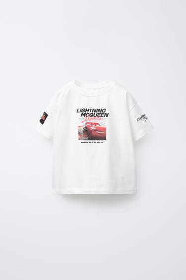 Zara CARS LIGHTNING MCQUEEN © DISNEY T-SHIRT - Oyster-white