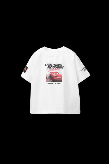 Zara CARS LIGHTNING MCQUEEN © DISNEY T-SHIRT - Oyster-white - Image 0