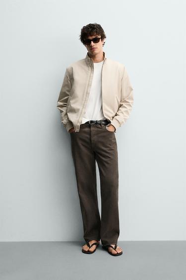 CHAMARRA TÉCNICA IMPERMEABLE - Beige de Zara