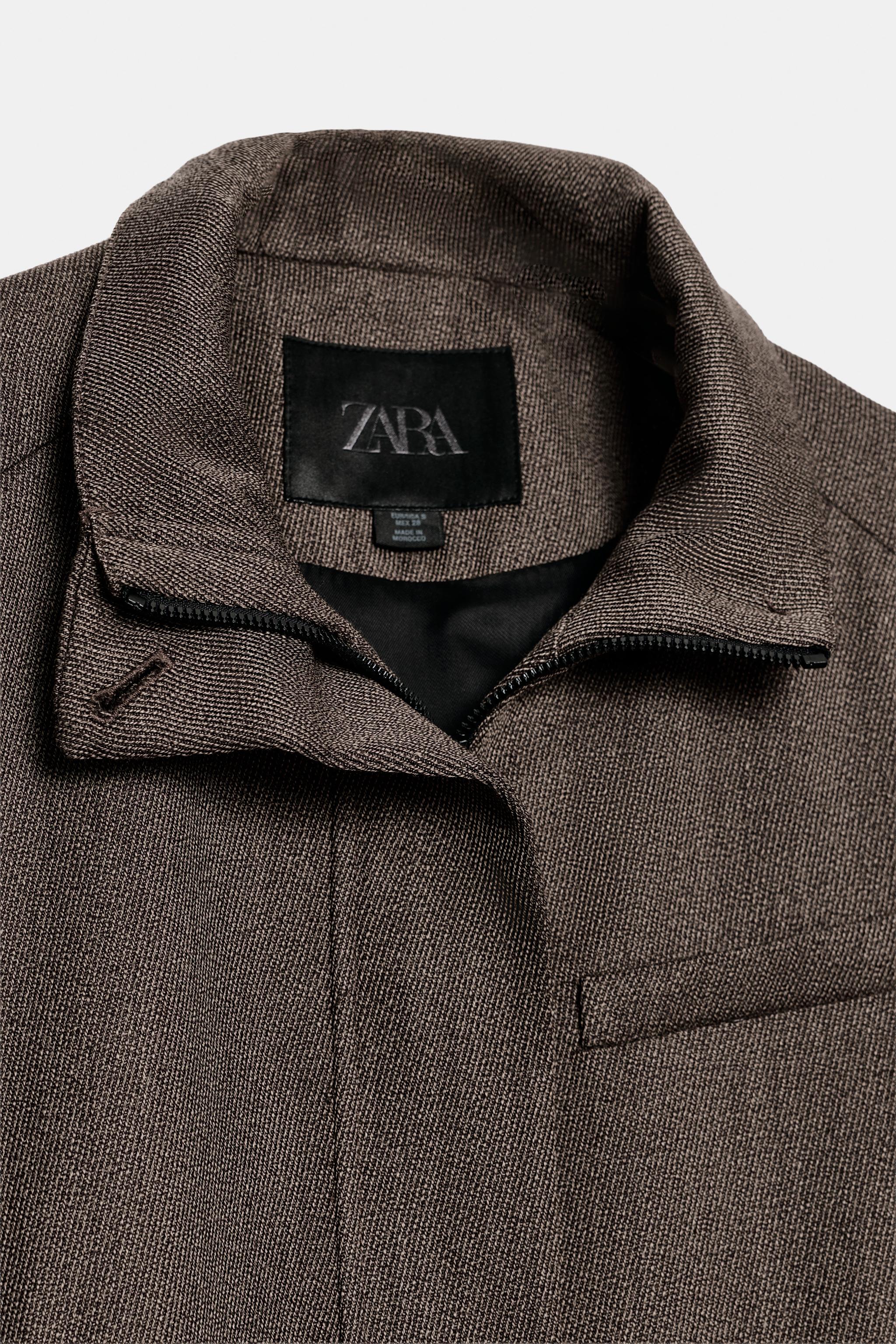 WOOL-BLEND JACKET ZW COLLECTION