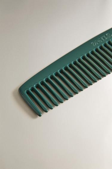 PEIGNE EN ACÉTATE - Vert de Zara - Image 2