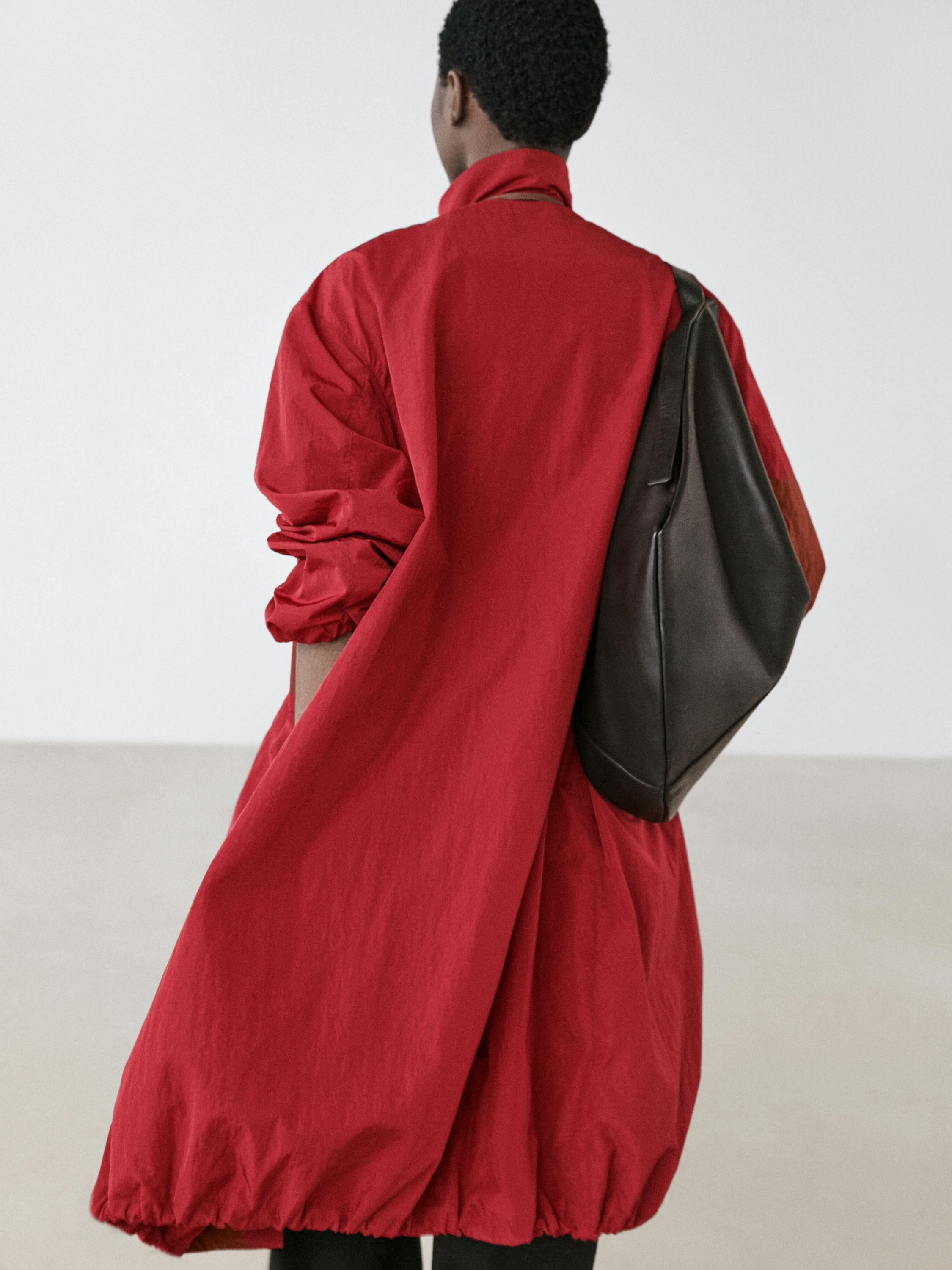 Long oversize parka
