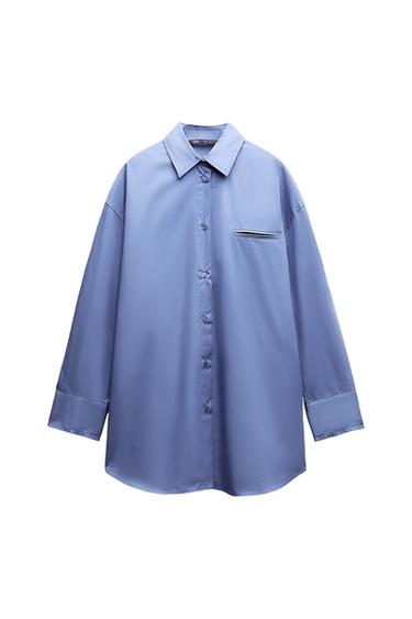 OVERSIZE GABARDINE SHIRT