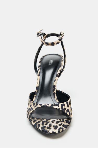 SANDALES À IMPRIMÉ ANIMALIER - Léopard de Zara - Image 5