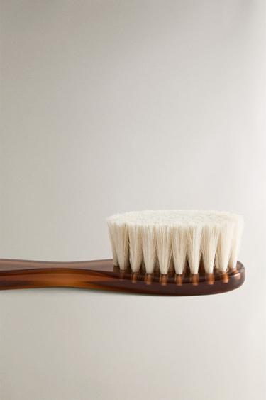 ENSEMBLE BROSSE ET PEIGNE ACÉTATE BÉBÉ - Marron de Zara - Image 2