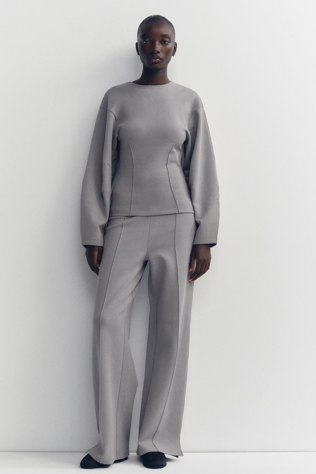 INTERLOCK PANTS WITH OPENING