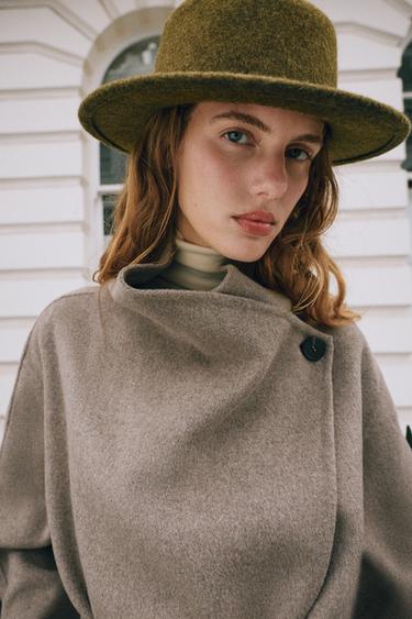 100% WOOL FELT HAT — Green 1