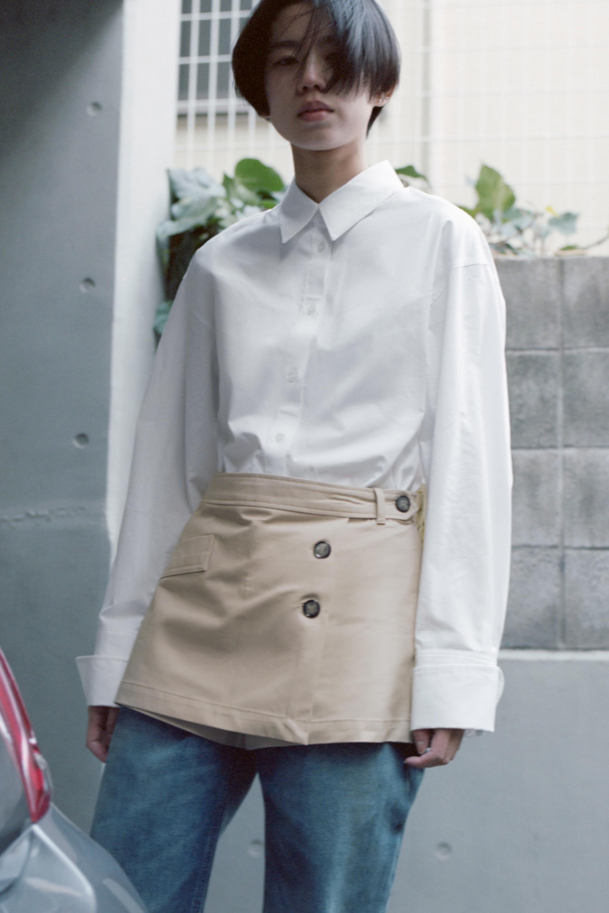 ZARA ボタン付きスコート 2180/401 ボタン付きスコート - コムギ | ZARA Japan / 日本