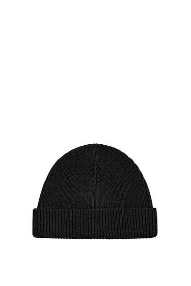 GORRO BEANIE MEZCLA ALGODÓN ORIGINS - Gris vigoré de Zara