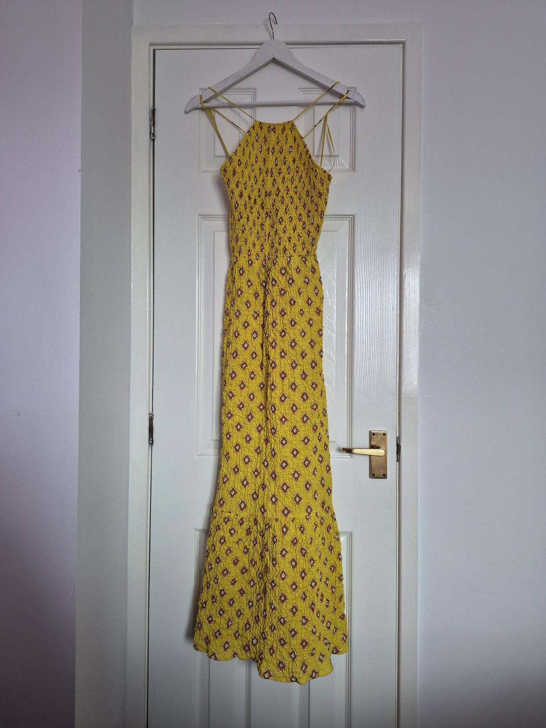PRINTED MIDI DRESS - Image 4