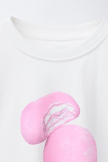 HEAVY WEIGHT PRINTED T-SHIRT - White by Zara - Image 2