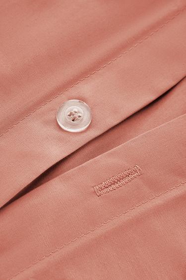 HOUSSE DE COUETTE PERCALE DE COTON (200 FILS) - Corail de Zara - Image 2