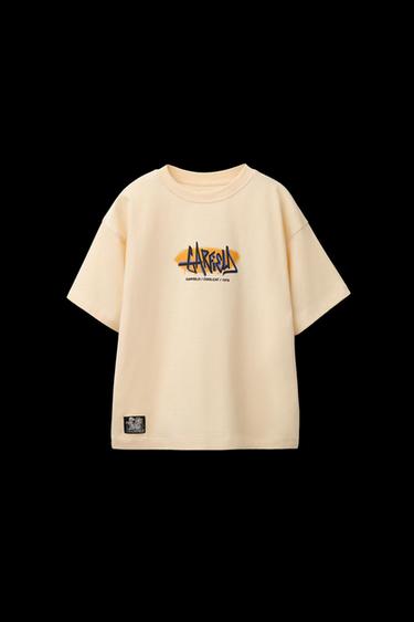 T-SHIRT MIT GARFIELD-PRINT © PAWS INC - Mandarine von Zara - Bild 0