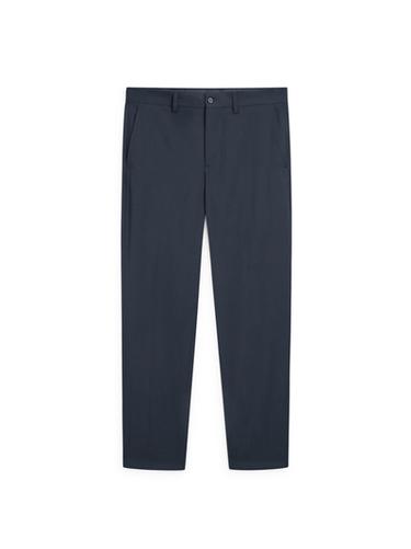 Zara Wide-leg wool suit trousers - Navy blue
