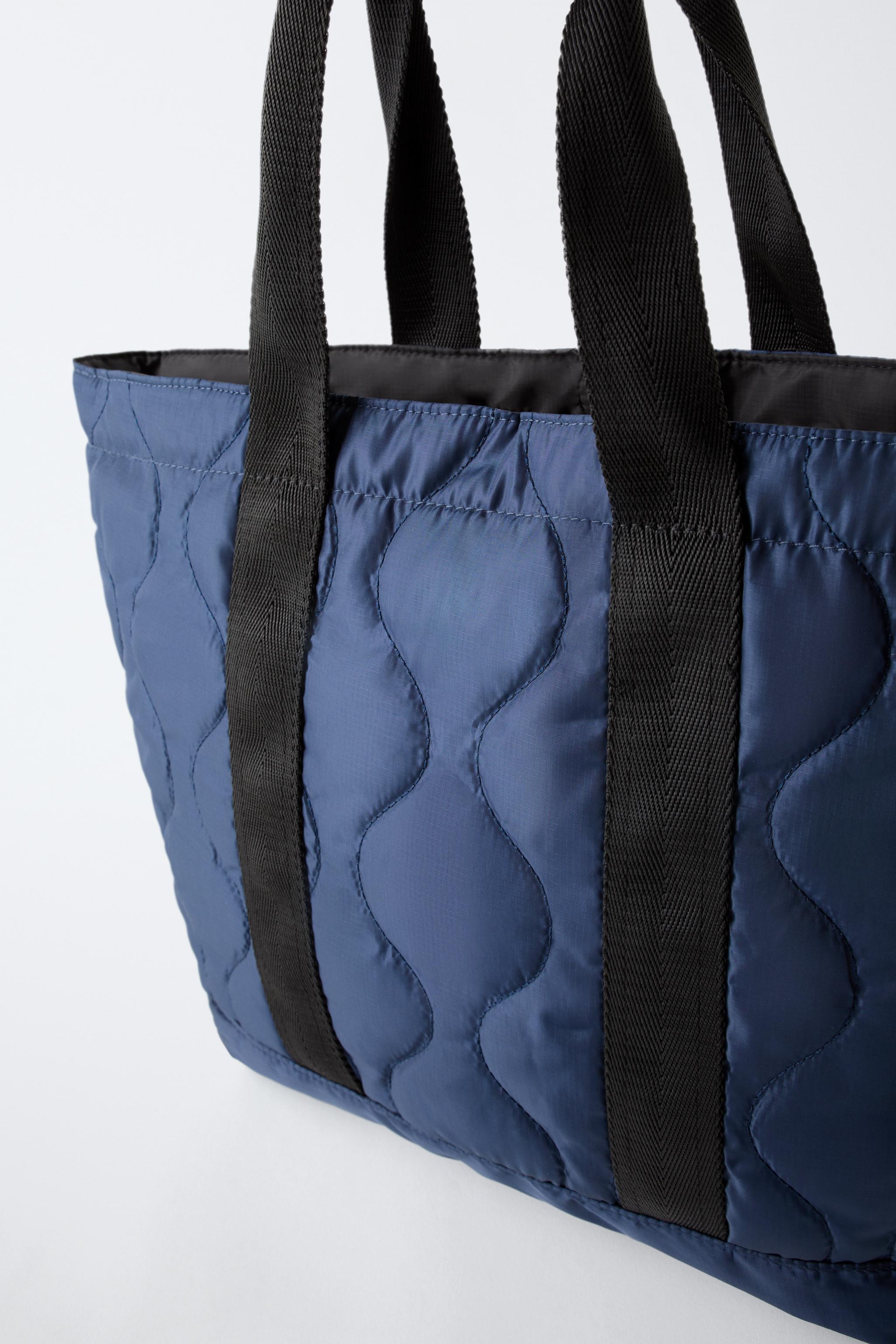 ☆ドイツ発*ZARA*新作*パテントショルダーバッグ/BLUE☆ Zara | Bags | Zara Patchwork Denim Mini City Bag Denim Blue