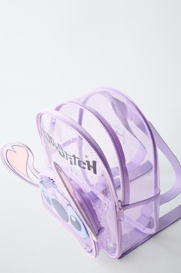 LILO & STITCH © DISNEY VINYL BACKPACK - Mauve Purple by Zara - Image 3