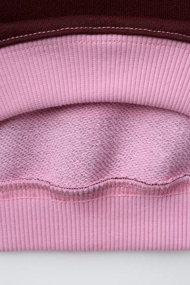 STRIPED SWEATSHIRT AND HELLO KITTY © SANRIO LEGGINGS SET - Pink by Zara - Image 3