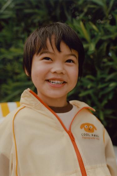 DOG HOODIE RAINCOAT - Orange by Zara