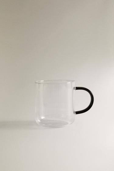 Zara BOROSILICATE GLASS MUG - Gray