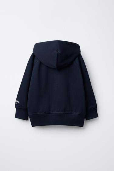 SUDADERA CREMALLERA BÁSICA - Marino de Zara
