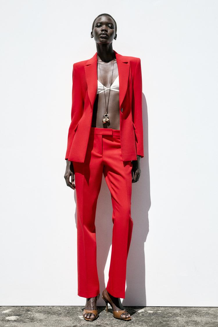 Zara Blazer Mujer Primavera Verano 2021 Moda Catalogo Zara Abrigos