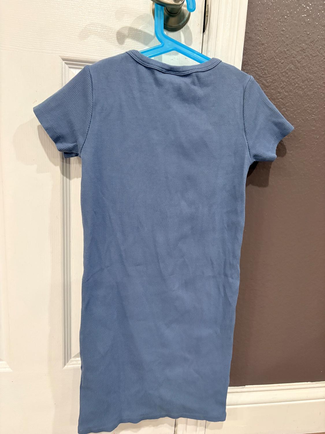 RIBBED DRESS WITH EMBROIDERY - Image 2