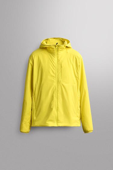 VESTE MATELASSÉE COUCHE MOYENNE - Jaune clair de Zara