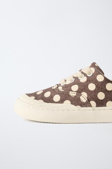 TENNIS OU BASKET TAUPE - Marron de Zara - Image 3