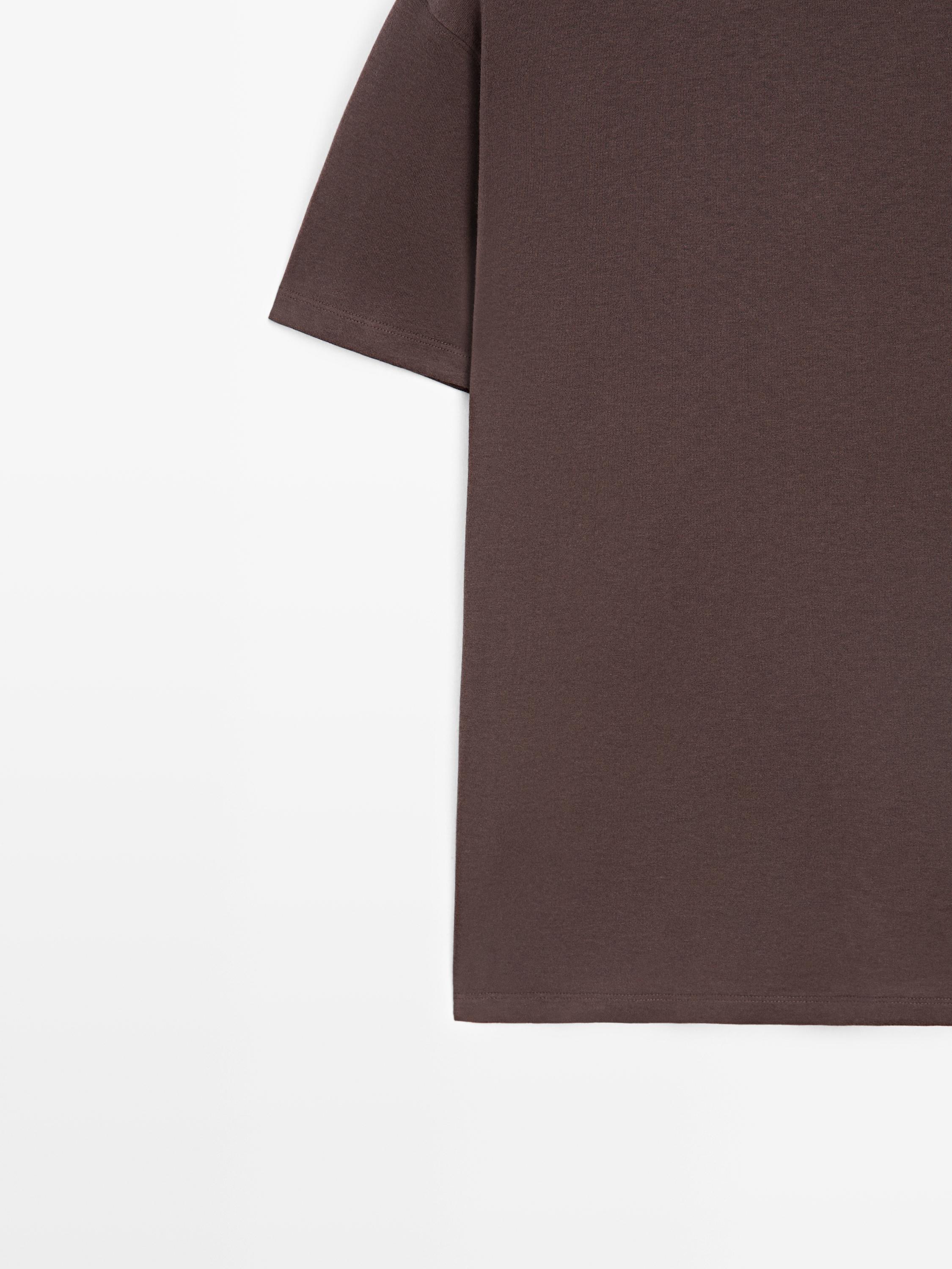 T-shirt à manches courtes en coton mélang