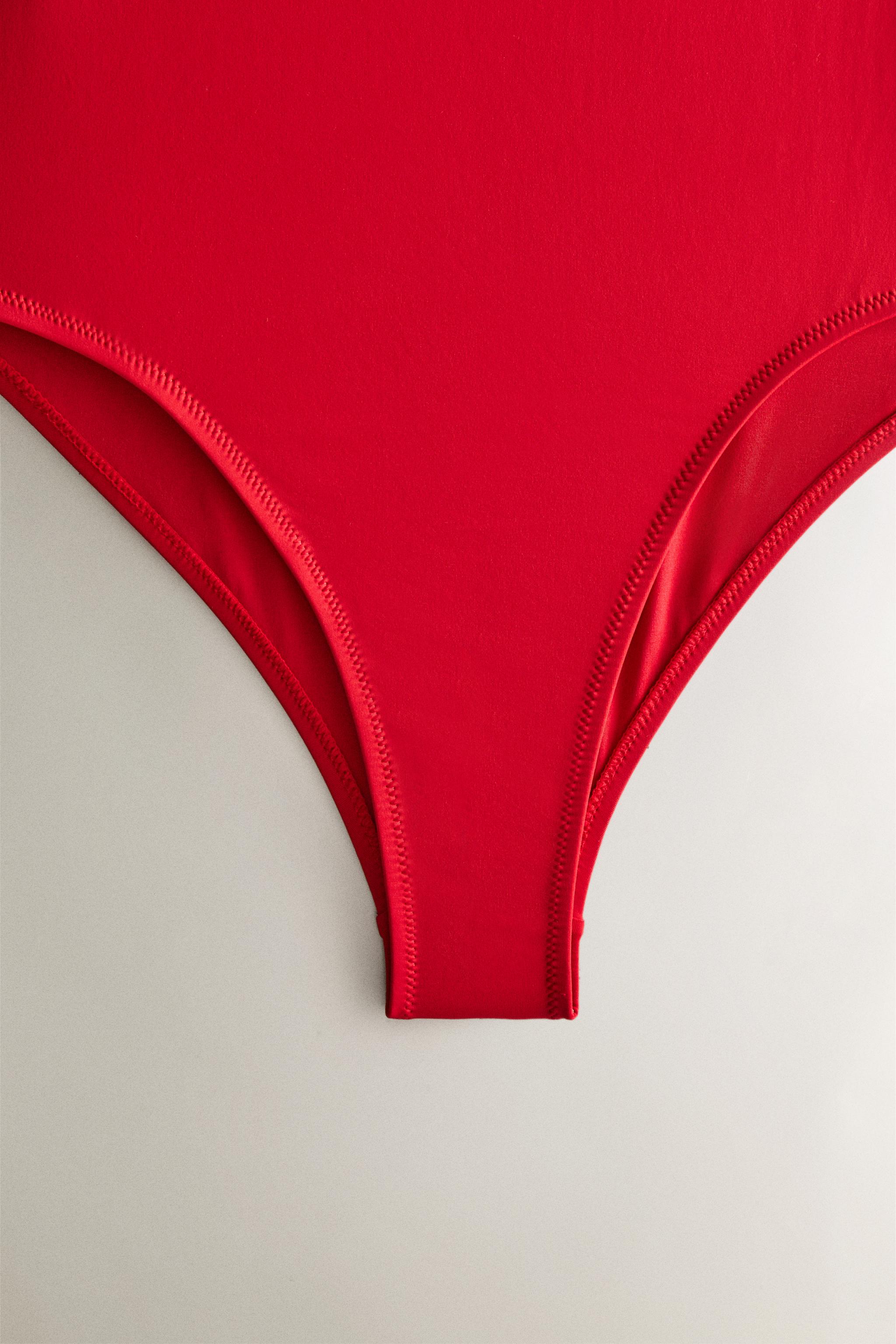 WIDE STRAP BEACH SWIMSUIT