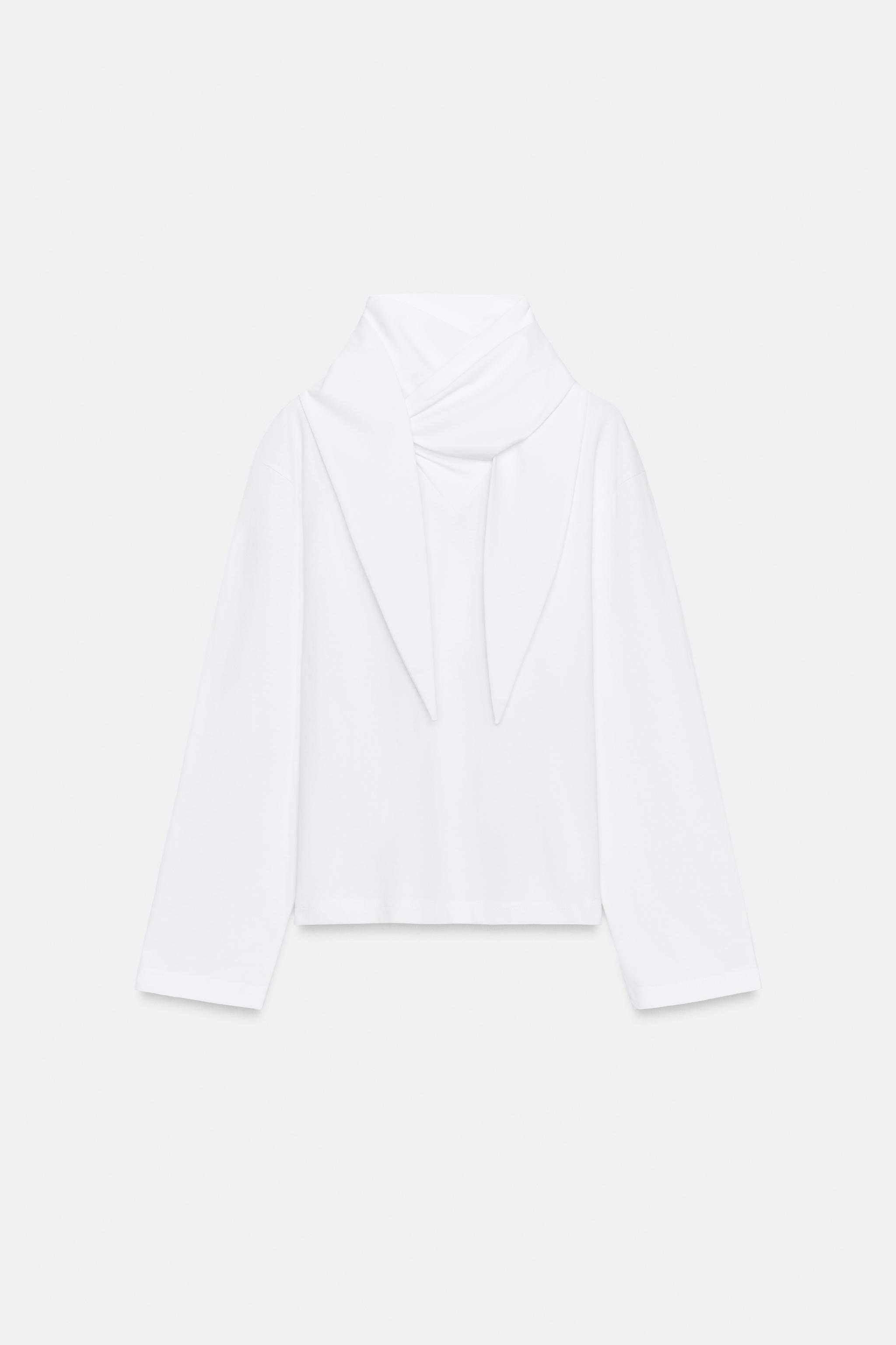 HEAVY COTTON T-SHIRT WITH TIES