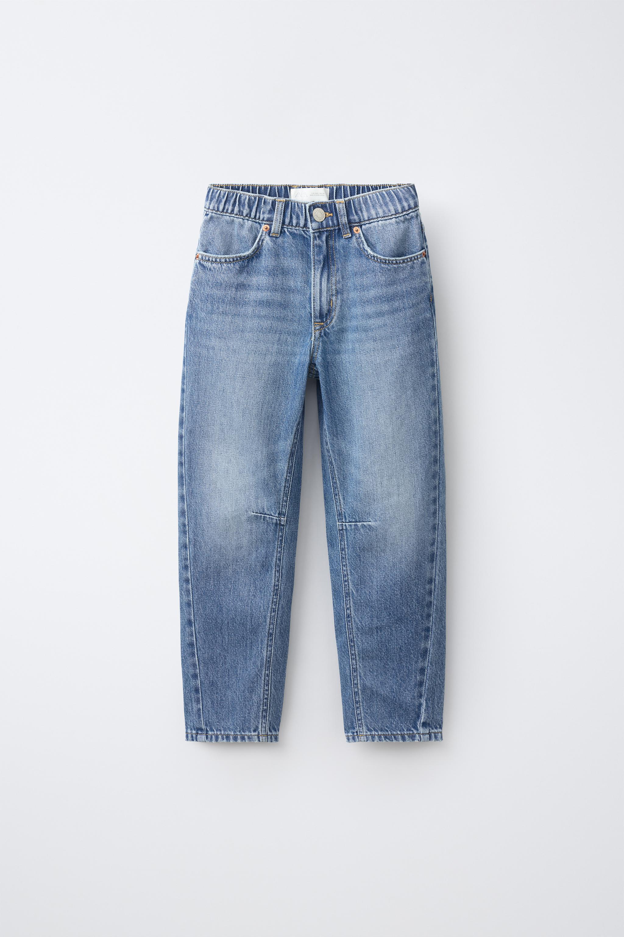 BAGGY JEANS — Mid-blue