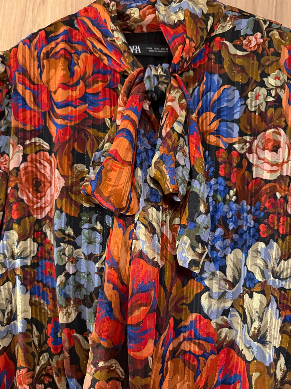 PRINTED MINI DRESS - Image 4