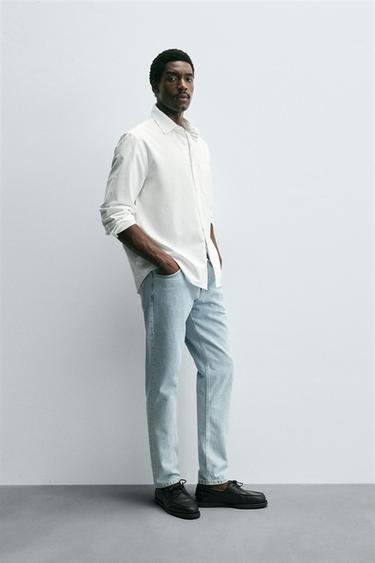 JEAN SLIM FIT INTEMPOREL - Bleu moyen de Zara - Image 3