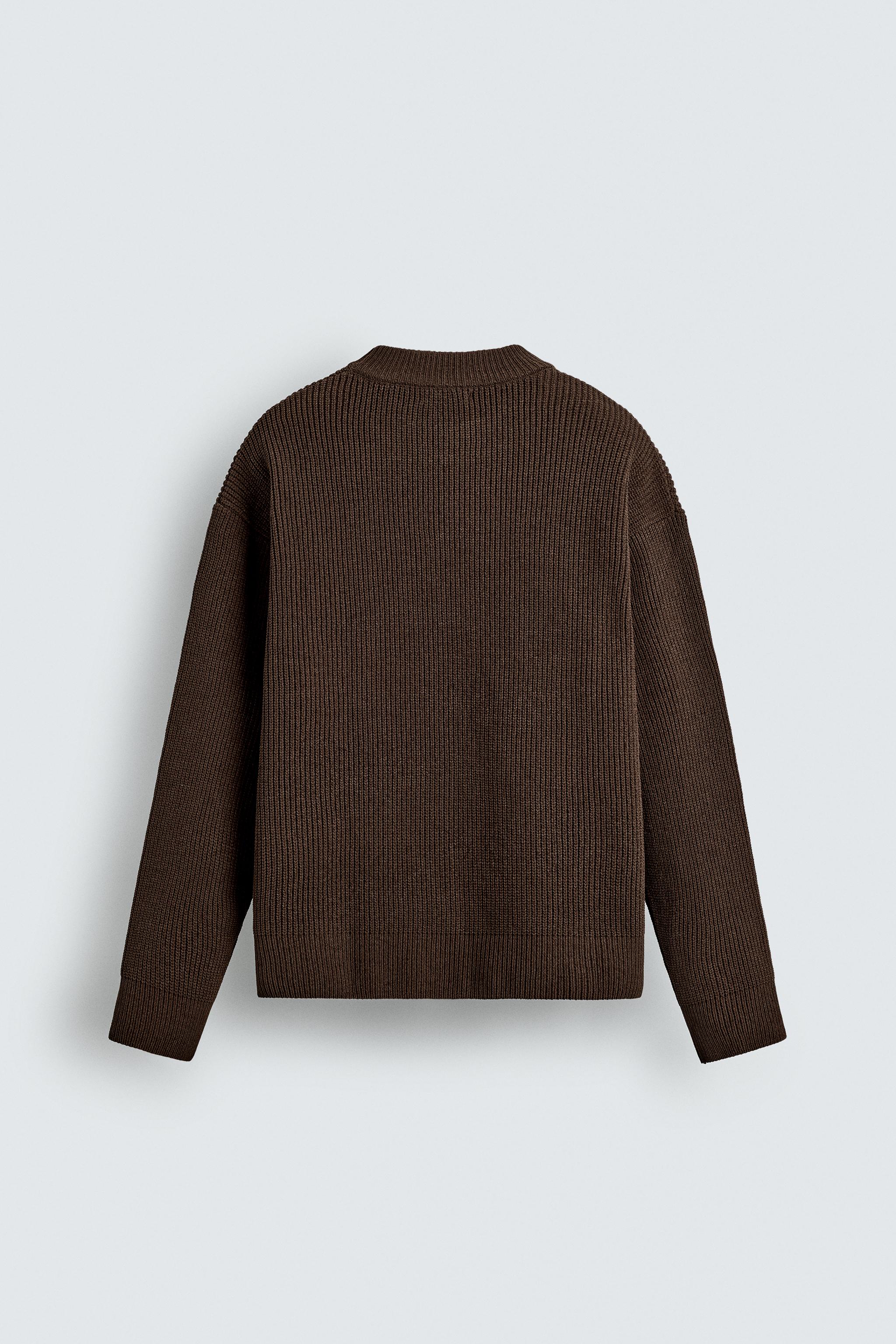 Zara TEXTURED CHENILLE SWEATER - thumbnail 8 of 8