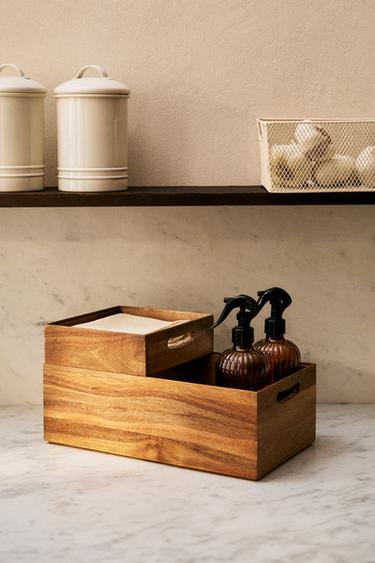 CUTIE DE DEPOZITARE - Bej deschis de la Zara