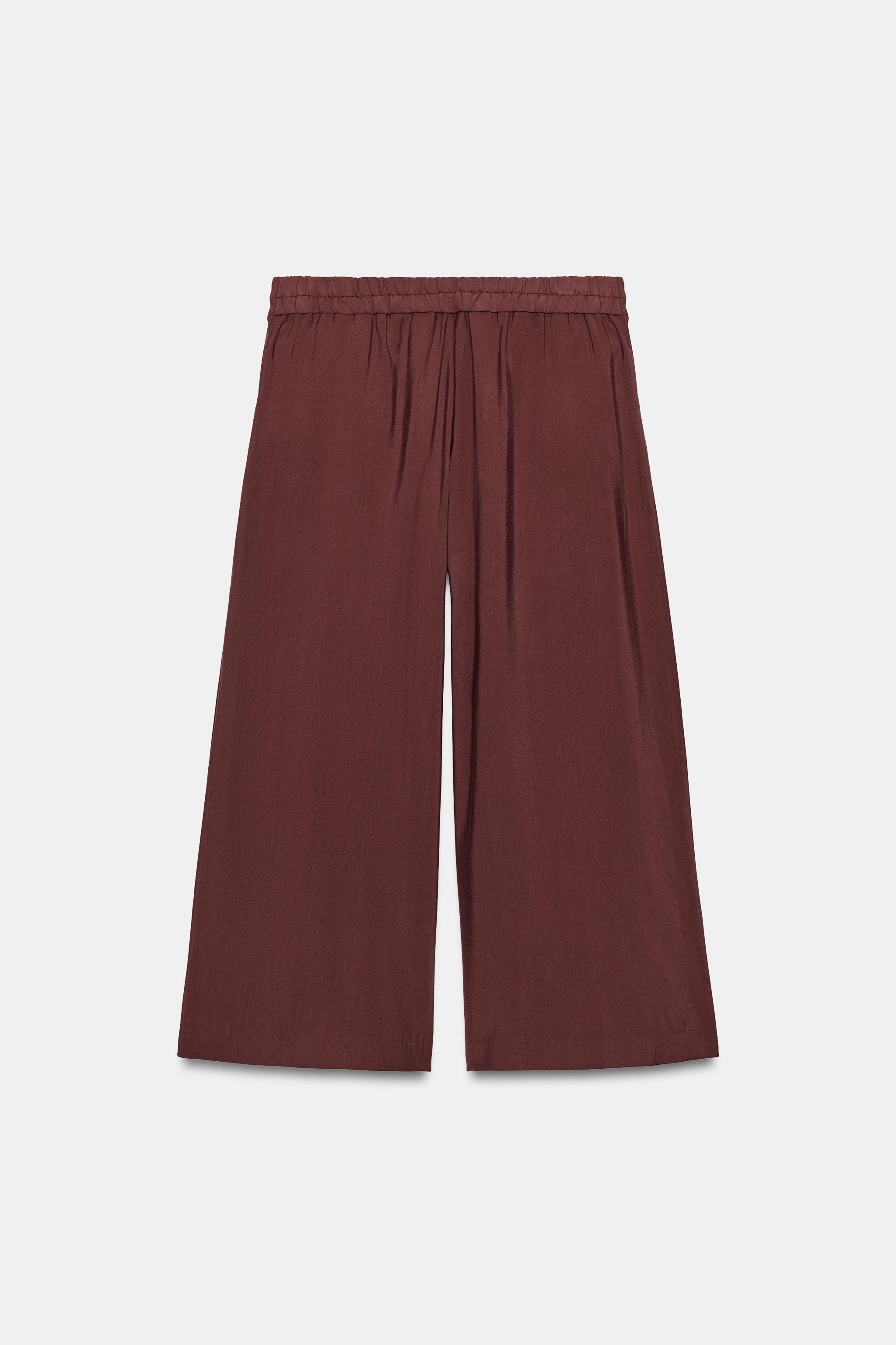 PENSLİ CULOTTE PANTOLON - Görsel 7