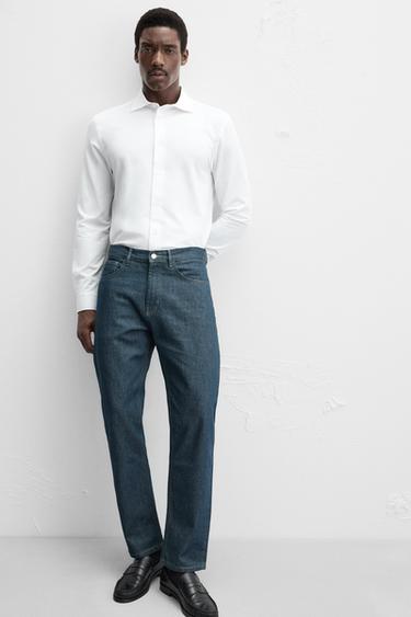 REGULAR FIT SHIRT - White de Zara - Image 5
