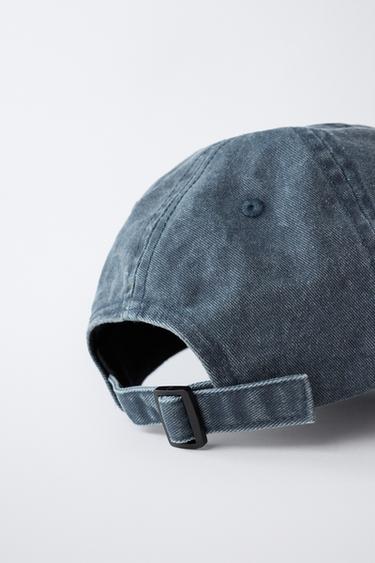 CASQUETTE EFFET DÉLAVÉ - Bleu de Zara - Image 2
