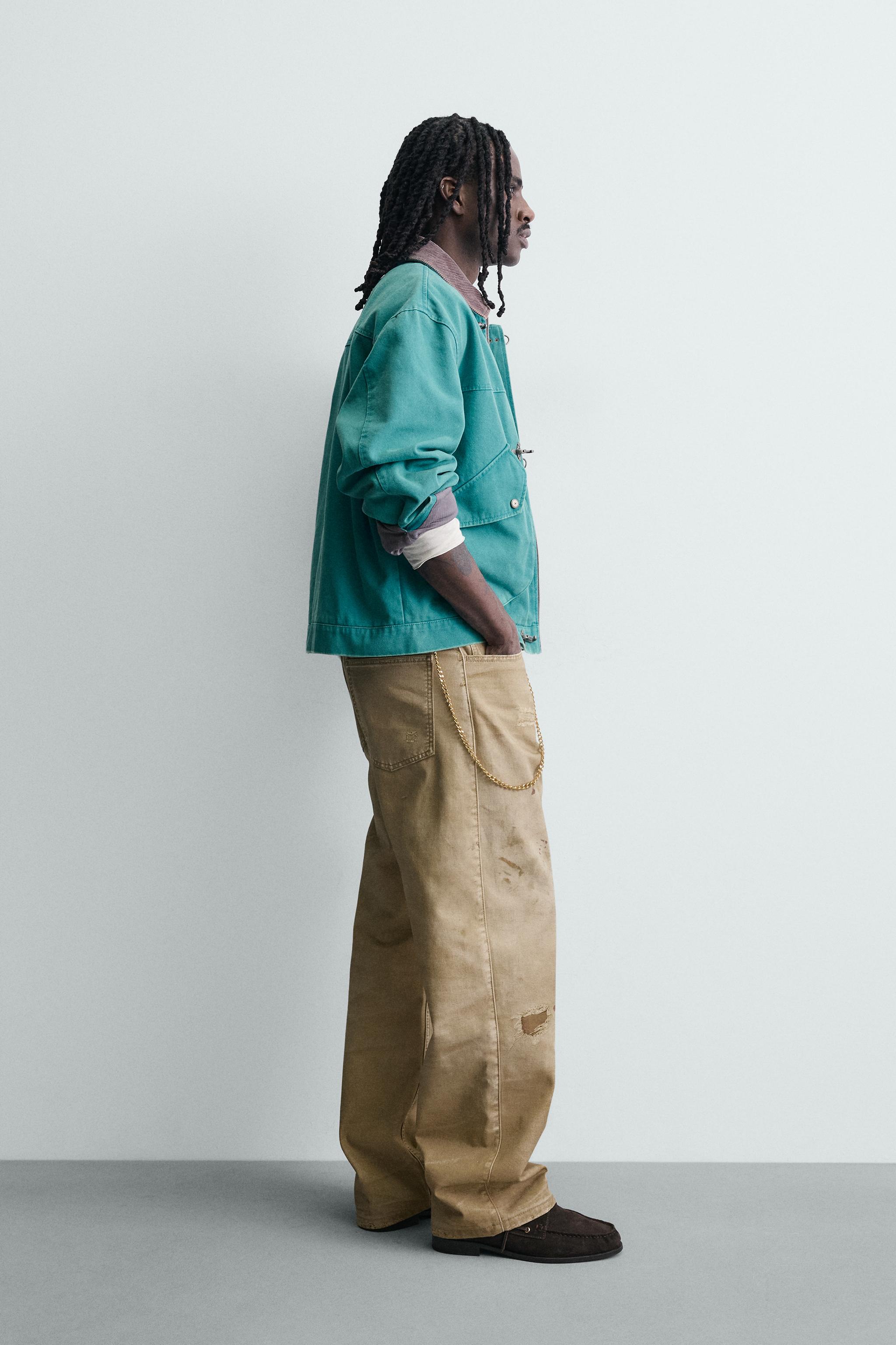 BLOUSON COUPE CARRÉE À BRANDEBOURGS