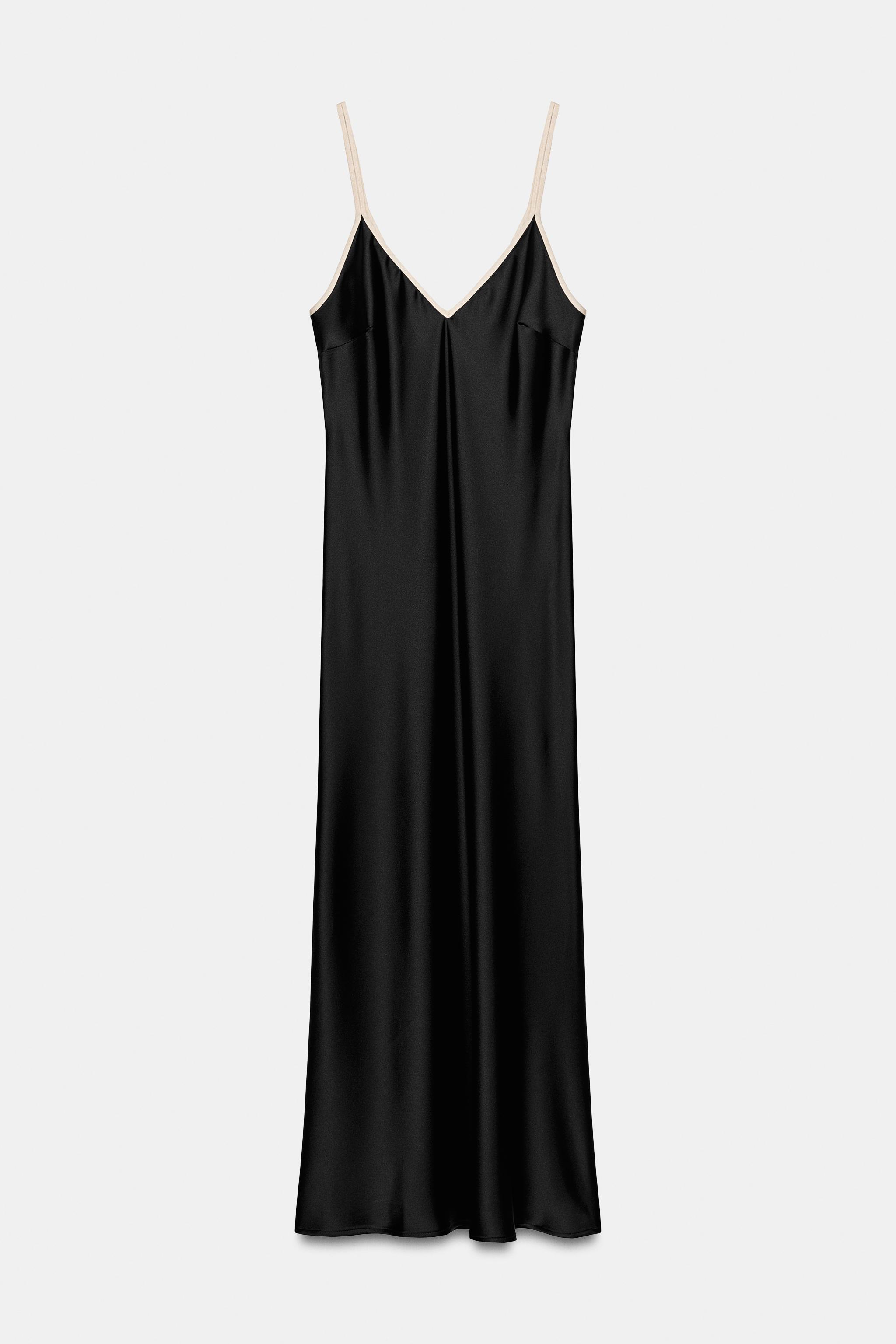 ROBE MI-LONGUE STYLE LINGERIE IMPRIMÉ ANIMALIER