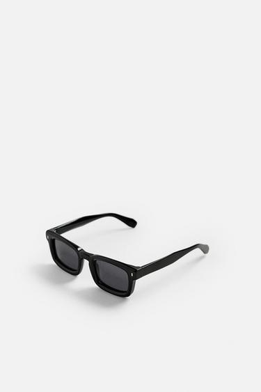 LUNETTES DE SOLEIL RECTANGULAIRES - Noir de Zara - Image 5