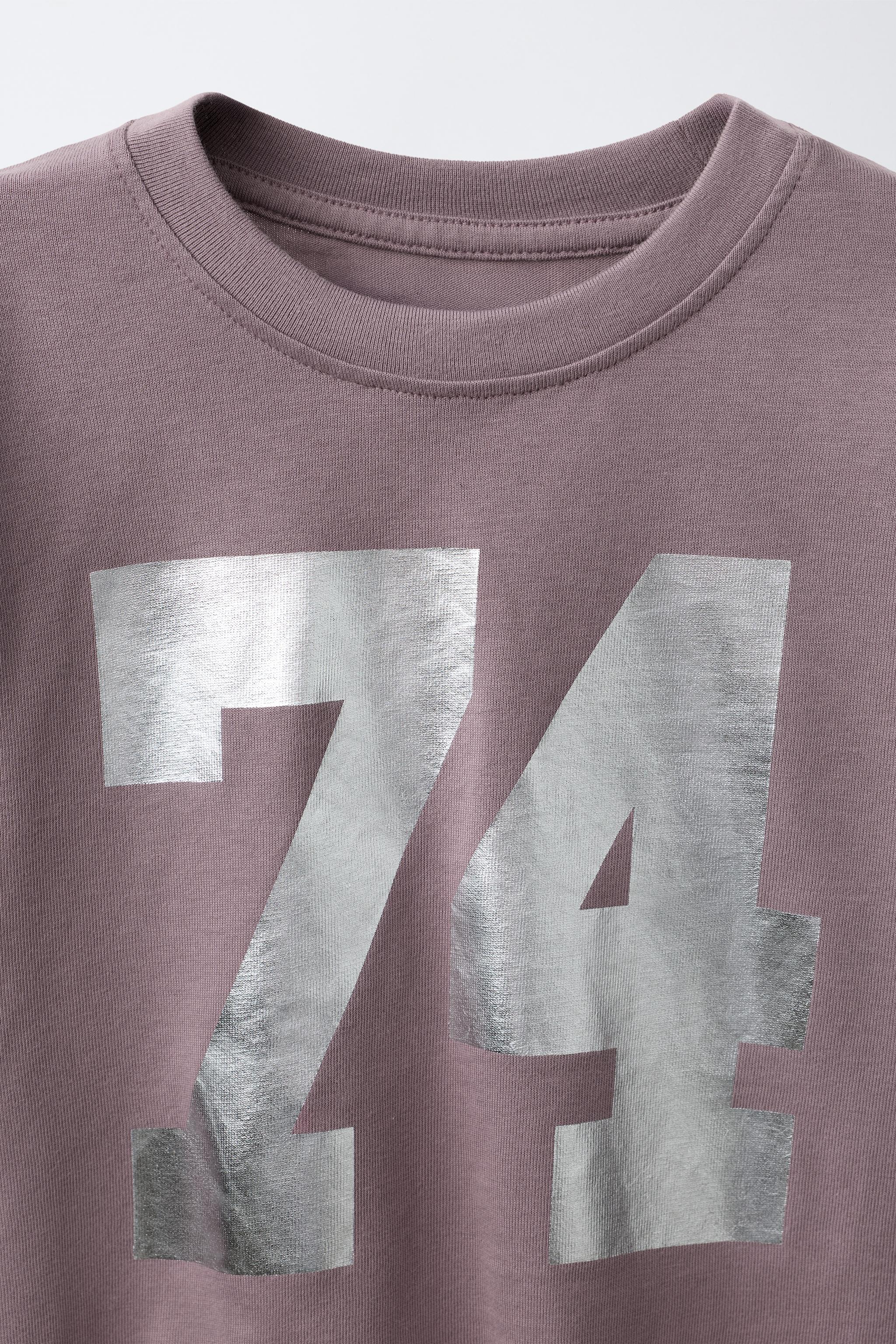 STUDDED NUMBER T-SHIRT