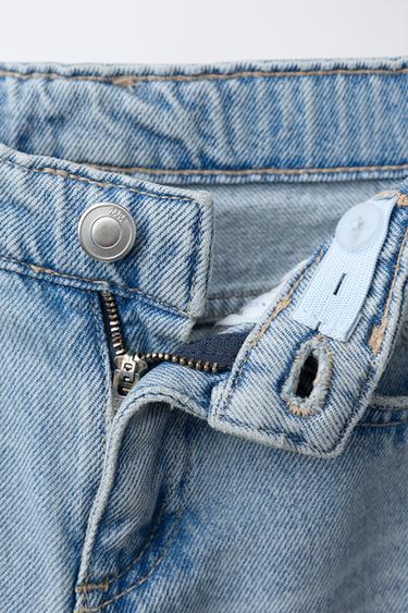 JEAN LARGE EN CROCHET - Bleu de Zara - Image 2