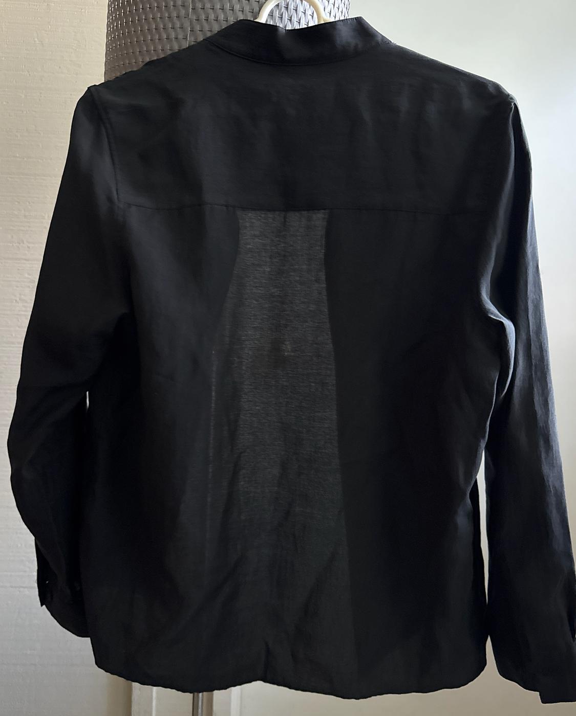 FLOWY BAND COLLAR SHIRT - Image 2