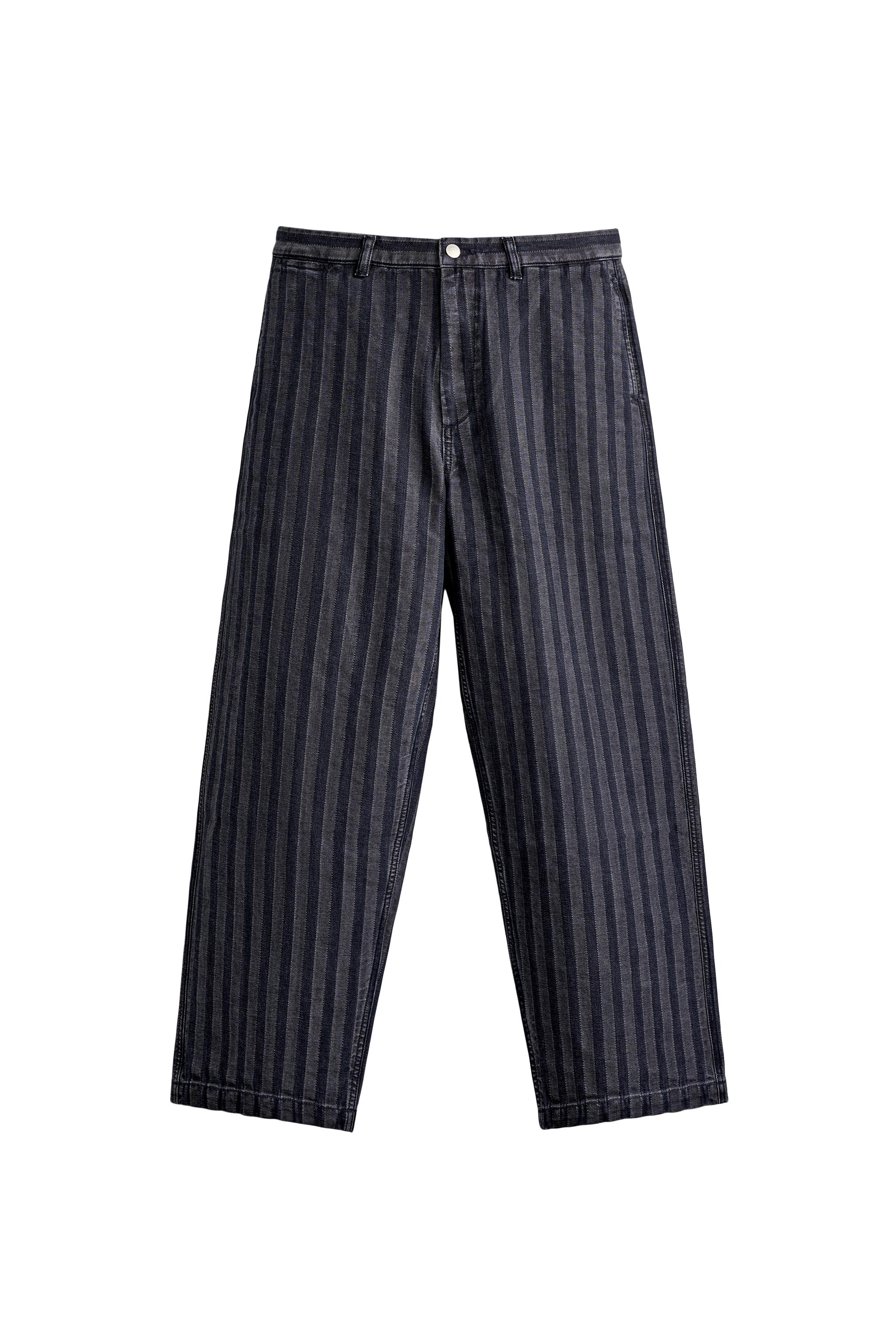PANTALÓN CHINO RELAXED FIT RAYAS