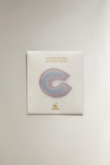 ECUSSON CUIR LETTRE C - Multicolore de Zara - Image 3