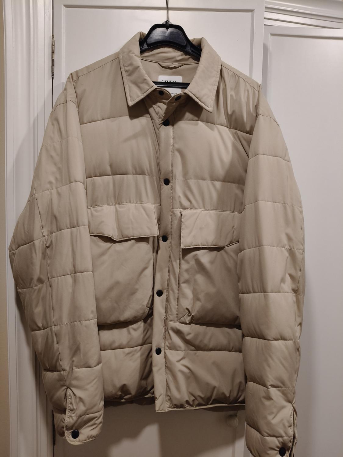 PUFFER OVERSHIRT