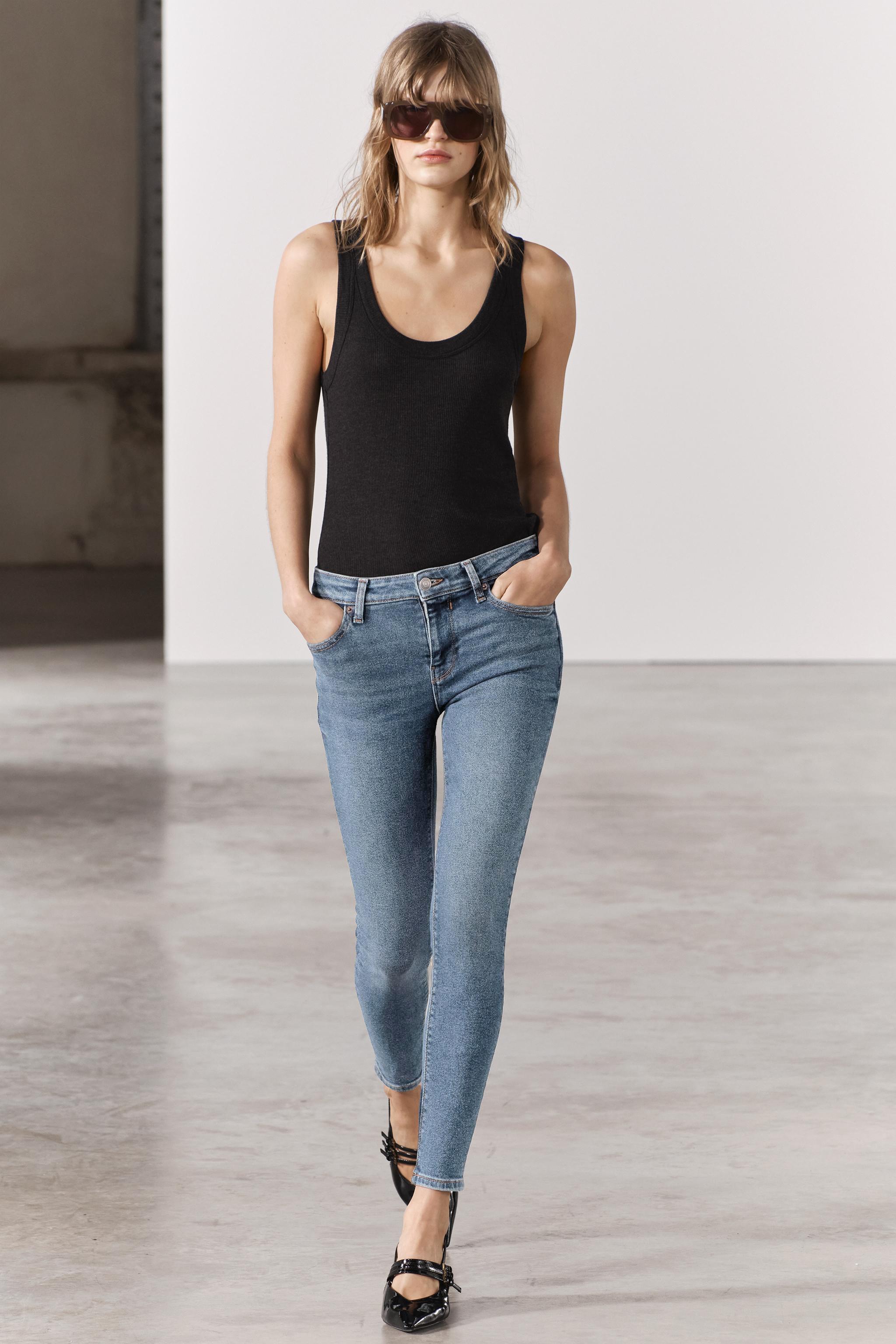 Zara skinny best sale jeans high waist