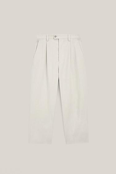 Zara 100% linen suit pants - LIMITED EDITION - Ecru